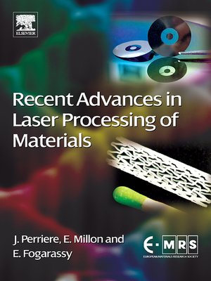 cover image of Recent Advances in Laser Processing of Materials